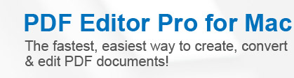 PDF Editor Pro for Mac