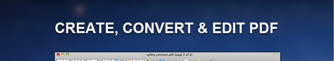 Create, Convert & Edit PDF